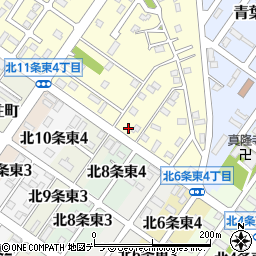 北海道北見市三楽町232周辺の地図