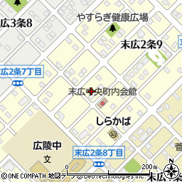 北海道旭川市末広２条周辺の地図