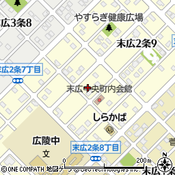 北海道旭川市末広２条周辺の地図