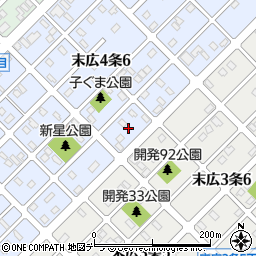 北海道旭川市末広４条6丁目1周辺の地図