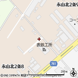 旭川通運株式会社　本社営業推進部周辺の地図