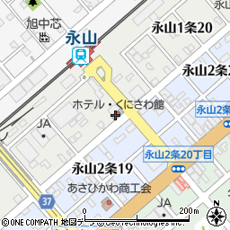 ホテル・くにさわ館周辺の地図