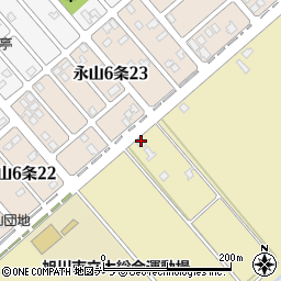 株式会社北川　旭川営業所周辺の地図