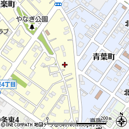 北海道北見市三楽町61周辺の地図