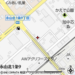 北海道旭川市永山北１条周辺の地図
