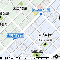 北海道旭川市末広４条6丁目7周辺の地図