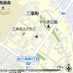 北海道北見市三楽町154-5周辺の地図