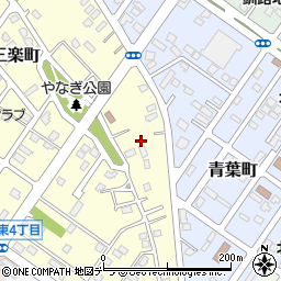 北海道北見市三楽町52周辺の地図