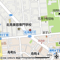 北日本石油株式会社　北見支店周辺の地図
