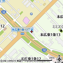 ミスタータイヤマン旭川すえひろ店周辺の地図