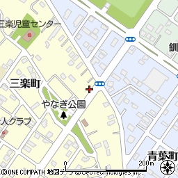 北海道北見市三楽町193周辺の地図