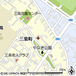 北海道北見市三楽町170周辺の地図