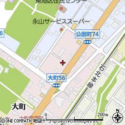 札幌海鮮丸　北見大通店周辺の地図