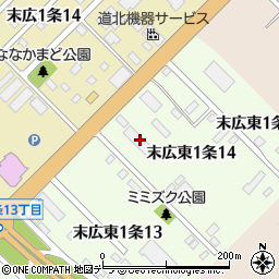 株式会社クボタ建機ジャパン旭川営業所周辺の地図