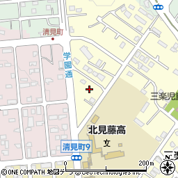 北海道北見市三楽町220周辺の地図