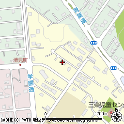 北海道北見市三楽町226-20周辺の地図