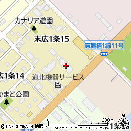 道北自動車工業株式会社周辺の地図