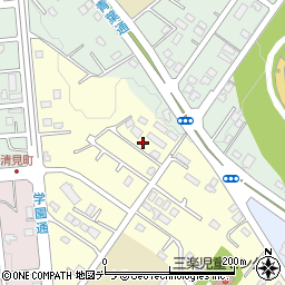 北海道北見市三楽町227-14周辺の地図