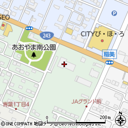 美幌町農協　畜産課周辺の地図