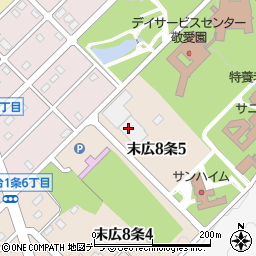 松岡満運輸株式会社旭川支店周辺の地図
