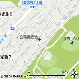 クラージュ春光３周辺の地図