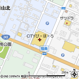 北洋銀行シティびほろ ＡＴＭ周辺の地図