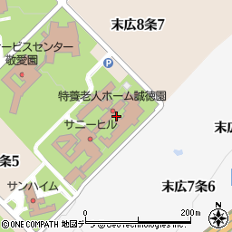 特別養護老人ホーム 誠徳園周辺の地図