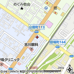 遠軽信用金庫東支店周辺の地図