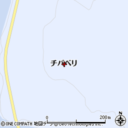 北海道留萌市留萌村チバベリ周辺の地図
