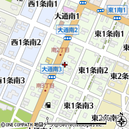 美幌南郵便局 ＡＴＭ周辺の地図