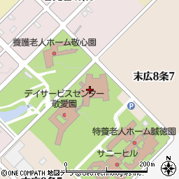 誠徳園　ディサービスセンター周辺の地図