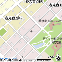 北海道旭川市春光台１条7丁目6周辺の地図