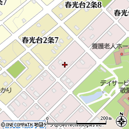 北海道旭川市春光台１条7丁目5周辺の地図
