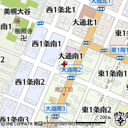 美幌警察署周辺の地図