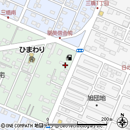 昭和シェル三星運輸株式会社　給油所周辺の地図