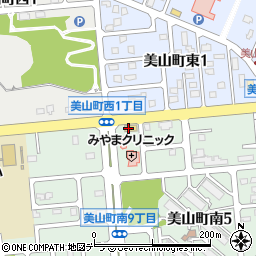 セイコーマート美山店周辺の地図