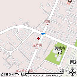 美幌元町簡易郵便局周辺の地図