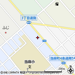 旭川信用金庫当麻支店周辺の地図