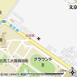北海道北見市文京町636周辺の地図