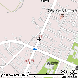 元町周辺の地図