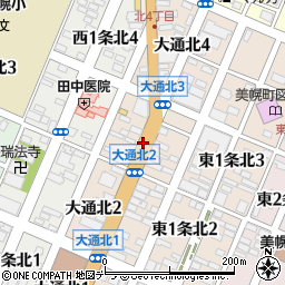 網走信用金庫　稲美支店周辺の地図