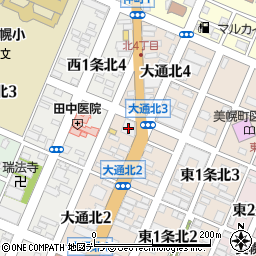 網走信用金庫稲美支店周辺の地図