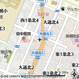 網走信用金庫稲美支店周辺の地図