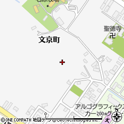 北海道北見市文京町周辺の地図