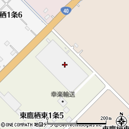 幸楽輸送株式会社　旭川営業所周辺の地図