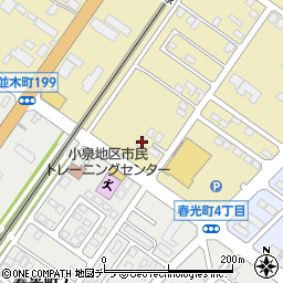 北海道北見市小泉212周辺の地図