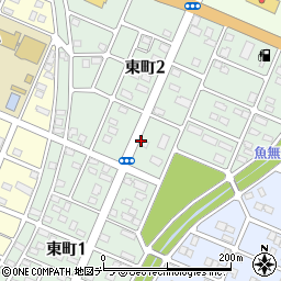 北海道美幌町（網走郡）東町周辺の地図