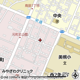 北海道網走郡美幌町元町2周辺の地図