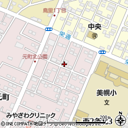 北海道網走郡美幌町元町2-20周辺の地図