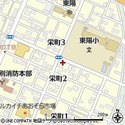 北海道網走郡美幌町栄町周辺の地図